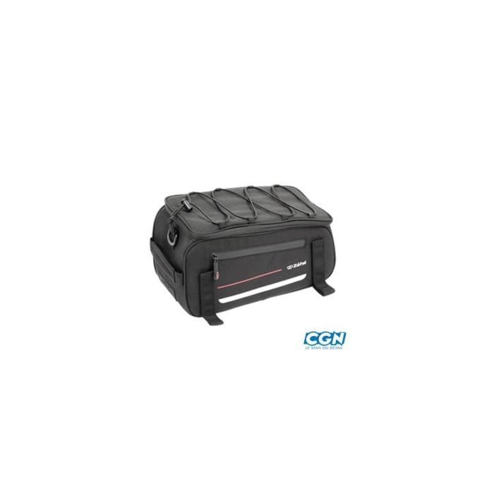 Sacoche velo porte bagages zefal z traveler 40 noir 9 litres (310x180x140mm)
