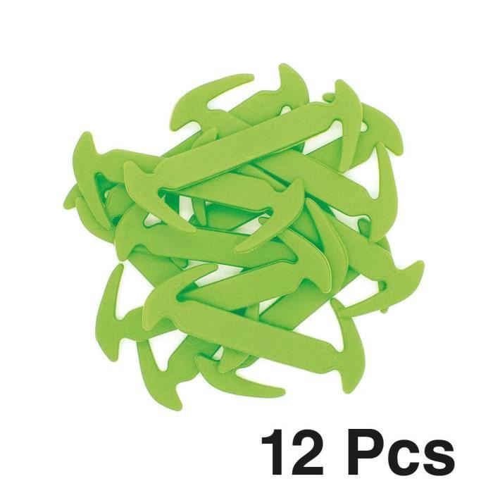 Lot de clips silicone pour lacets Vert Cdiscount