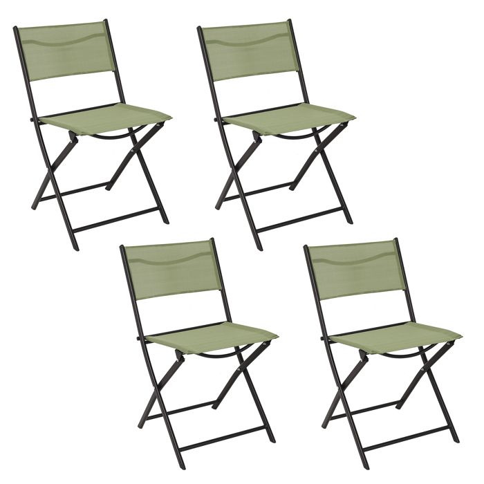 The home deco factory Chaise de jardin pliante - vue 2