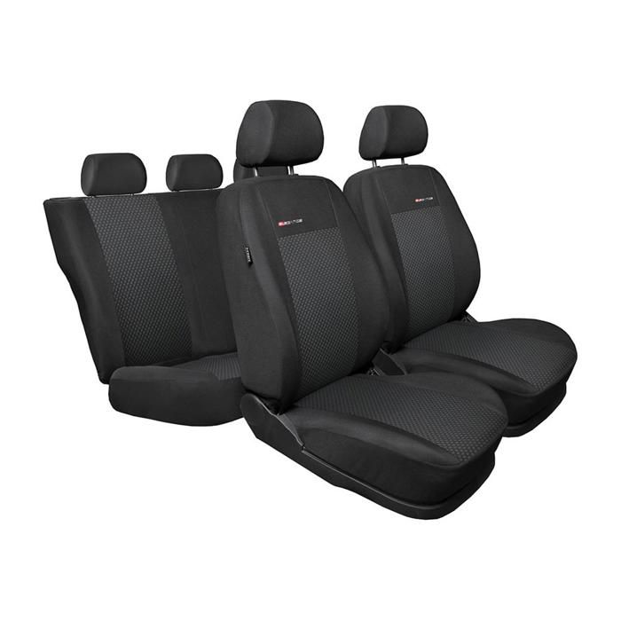 Housses Sièges Sur Mesure Mossa E2 Pour Nissan Qashqai II (2013-2021) - Tissu Velours Élégance