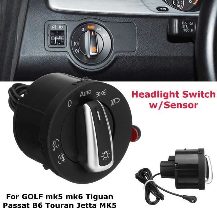 Interrupteur de commande de phare antibrouillard intégré, pour VW Golf GTI  MK5 Passat Rabbit Tiguan Sirocco