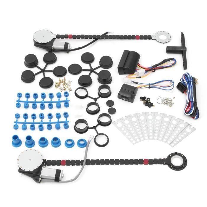 Kit Universel Leve Vitre Levage Verre Regulateur Electrique
