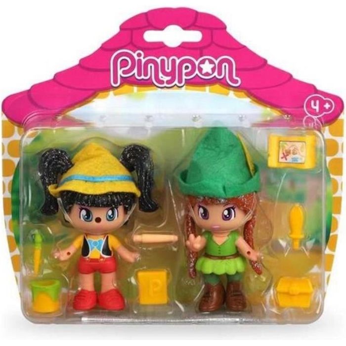 Playset Pinypon Famosa 9 pcs Jouet Famosa Pinypon