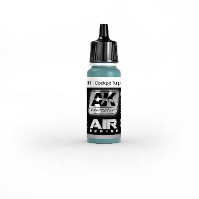 Peinture Maquette AK Interactive AK9030 - Red & Blue Interior Colors - Pour Chars Et Véhicules - Neuf Sous Blister