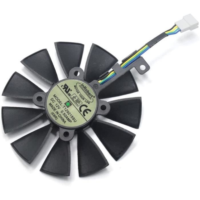 Cartes graphiques inRobert T129215SU Ventilateur de Refroidissement Carte Graphique de Cartes graphiques inRobert T129215SU Ventilateur de Refroidissement Carte Graphique de