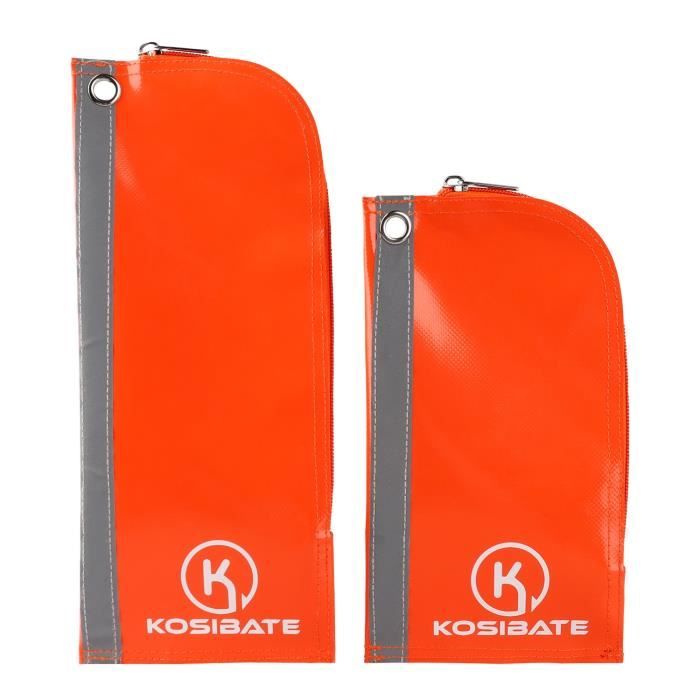 MELOTOUGH Lot De 2 Pochettes à Outils étanches à Fermeture