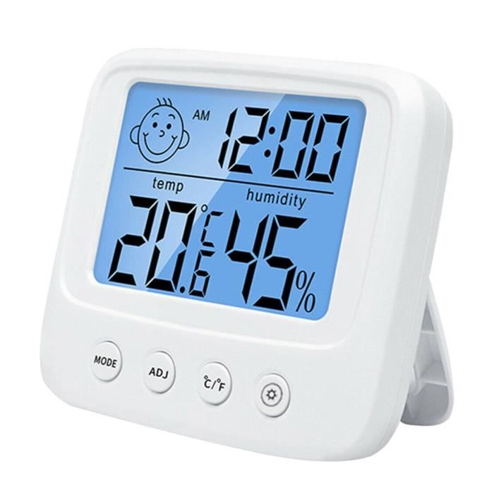 Avec Retro Eclaire Thermometre Et Hygrometre Numerique Retro Eclaire Avec Ecran Lcd Pour Chambre De Bebe E Cdiscount Puericulture Eveil Bebe