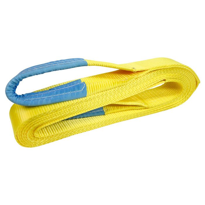 Sangle De Remorquage 6 Mètres - 3 Tonnes De Capacité - Câble Plat Avec Crochets Acier Et Sécurité - Couleur Fluorescente - 6