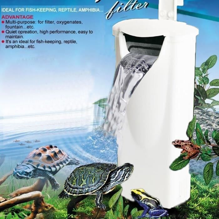 Filtre Interne Pour Tortue Débit Silencieux Pompe De Nettoyage D