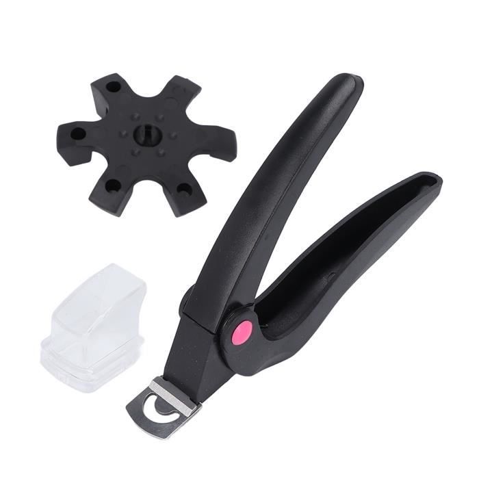 Coupe-ongles Portable Uxcell - Acier Inoxydable - Couleur Noir - Soin Des Ongles - Neuf