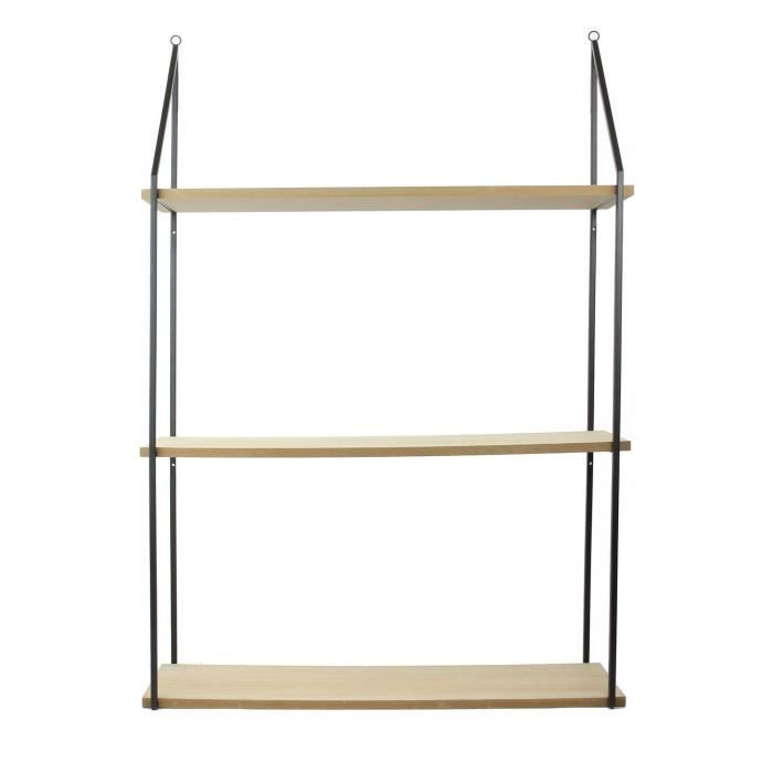 cmp etagere echelle 3 plateaux 87 5 x 18 x 60 cm m1 cdiscount maison