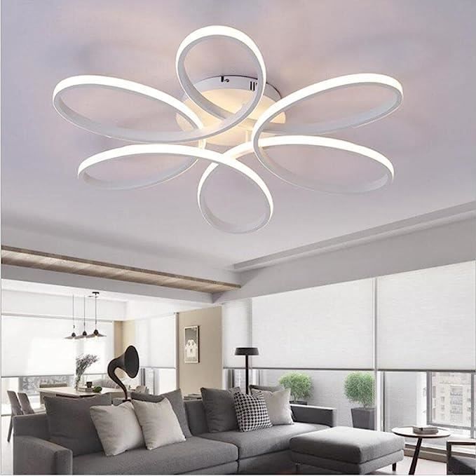 Plafonnier LED Moderne 16W à 72W - Pour Salon, Chambre, Salle De Bain, IP44, Dimmable