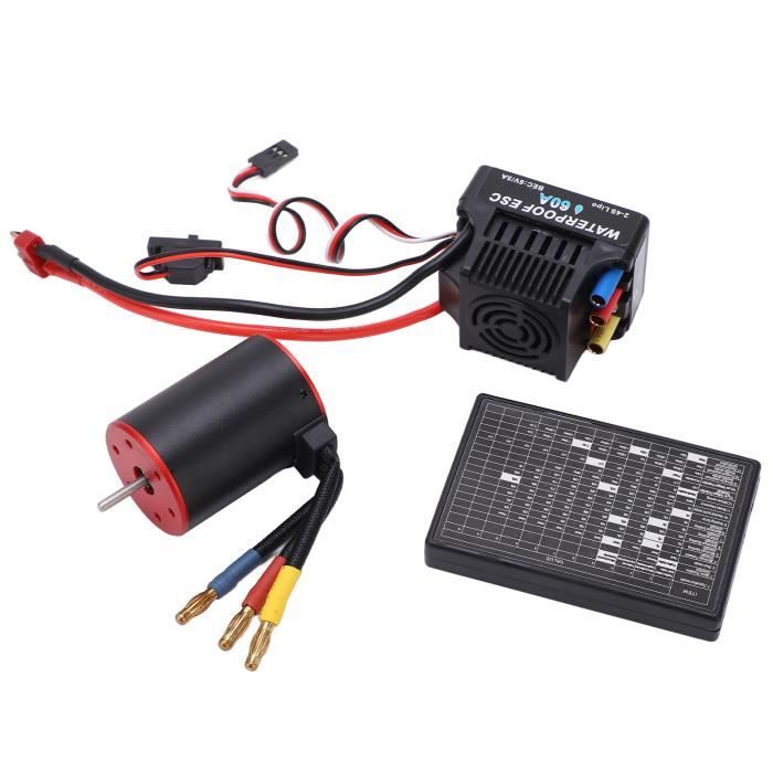 Duokon moteur sans balai RC ESC combiné V2 Supersonic 3650 4700KV Duokon moteur sans balai RC ESC combiné V2 Supersonic 3650 4700KV