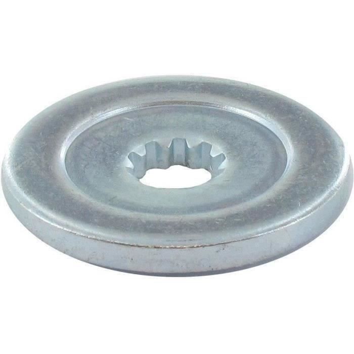 Rondelle de centrage adaptable pour renvoi d'angle STIHL sur débroussailleuses à dos modèles FR130, 