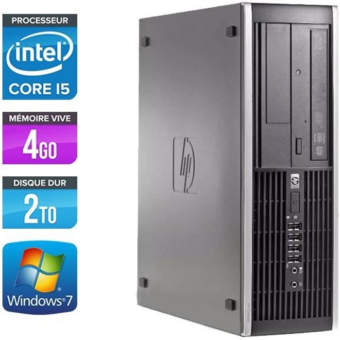 PC HP Elite 8200 - Core i5 - 3.10GHz - 4Go - 2To Reconditionné - Hewlett-Packard reconditionné disponible sur Cdiscount Seconde Vie