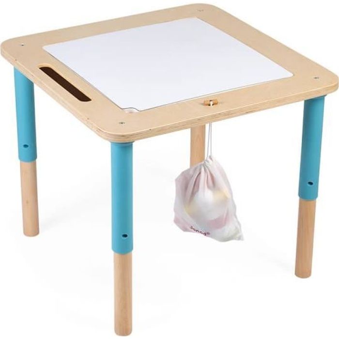 Table multi-activités HANOÏ en bois FSC® multicolore - Vertbaudet