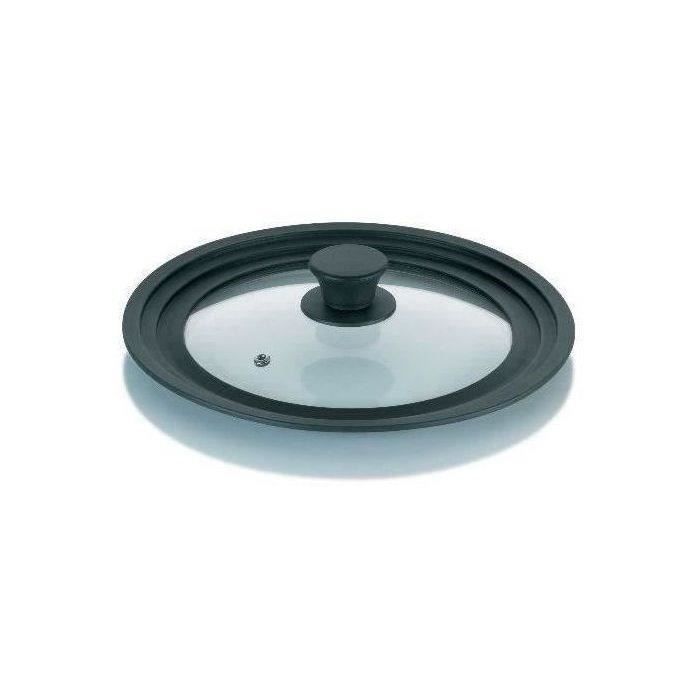 Couvercle KELA En verre silicone Adaptable 222426 cm