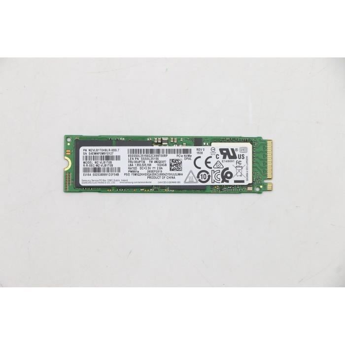 Lenovo 00UP736 .2 PCI Express 3.0 NVMe Neuf - vue 3