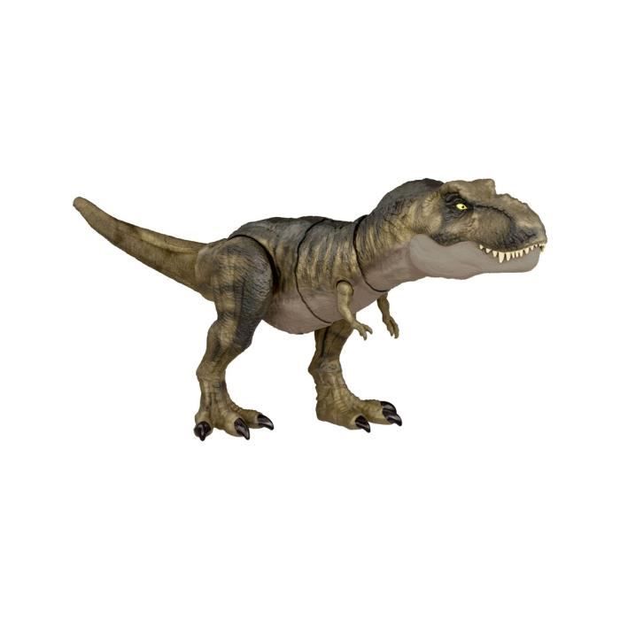 Mattel - Jurassic World : Le Monde d'après - Figurine Thrash 'n Devour Tyrannosaurus Rex