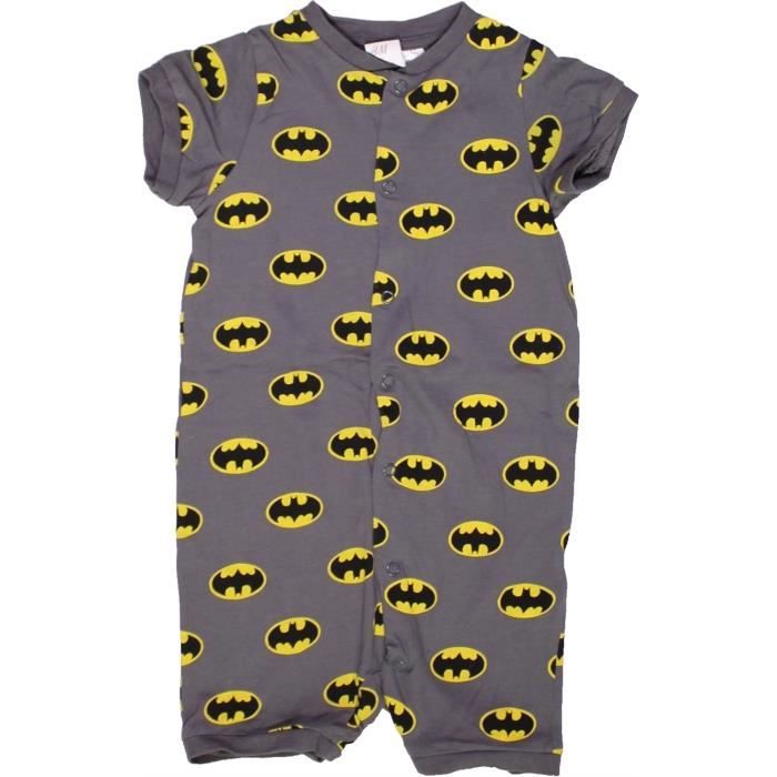 Combinaison Courte Bebe Garcon H M 12 Mois Gris Ete Vetement Bebe Gris Cdiscount Pret A Porter
