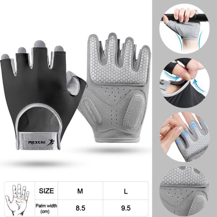 Gant De Crossfit Homme ATERCEL Gants D'entraînement Pour Homme Et