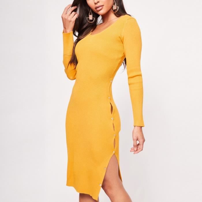 robe fourreau decollete v