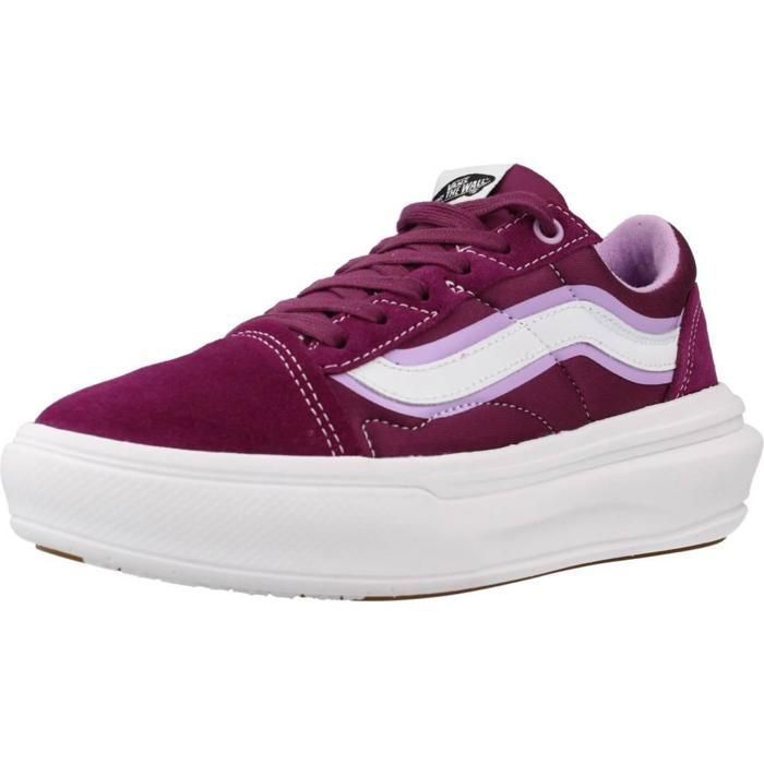 Vans Chaussure Vans Modèle Old Skool Overt Cc - Coleur Violet