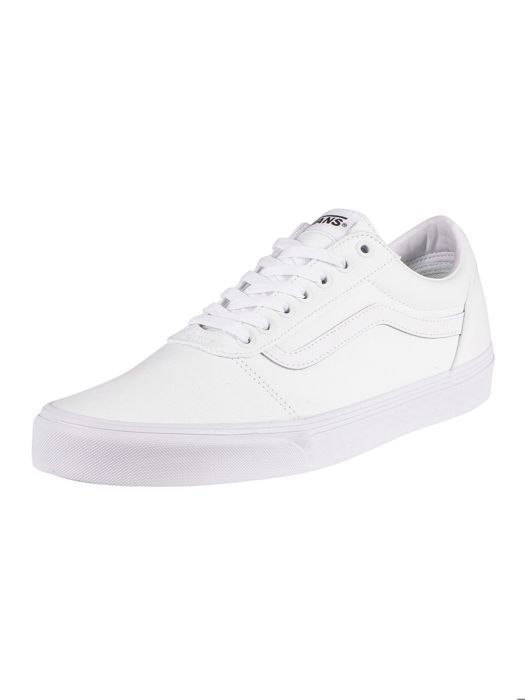 Vans homme blanc store