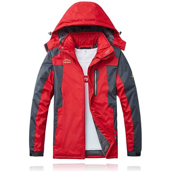 Veste De Neige Enfant 2025 – Épaisse, Coupe-vent, Chaude – Idéale Garçon Pour Extérieur Hivernal