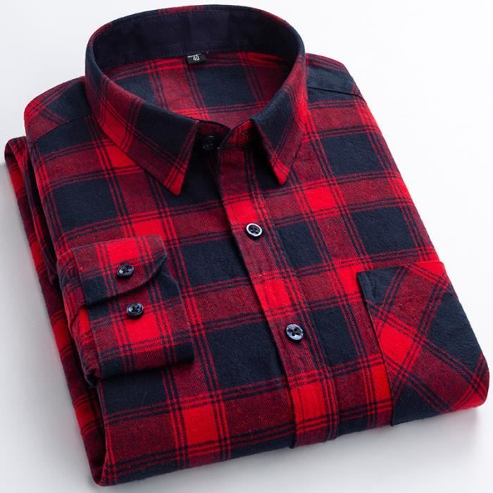 Cody James Chemise western cowboy rouge à manches longues