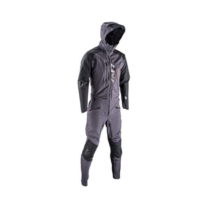 Leatt HydraDri Evo combinaison vélo imperméable respirante gris shadow - Taille S Leatt HydraDri Evo combinaison vélo imperméable respirante gris shadow - Taille S