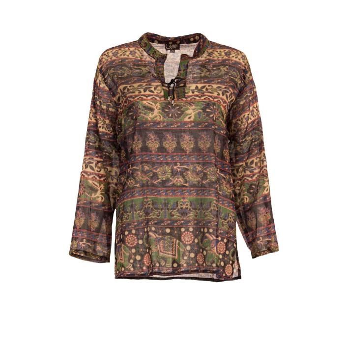 Blouse Imprimé Ethnique