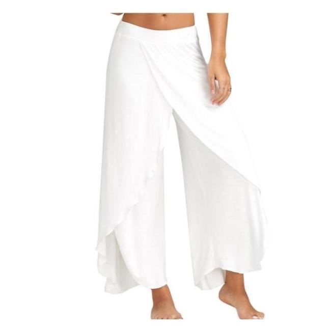 Pantalon yoga hot sale large femme