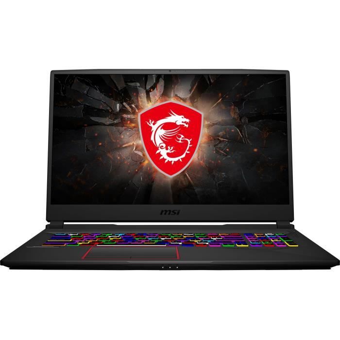 Top achat PC Portable MSI PC Portable Gamer - GE75 Raider 10SGS-410FR - 17,3" FHD - Core i7 10875H - RAM 16Go - 1To SSD - RTX2080 Super 8Go - Windows 10 pas cher