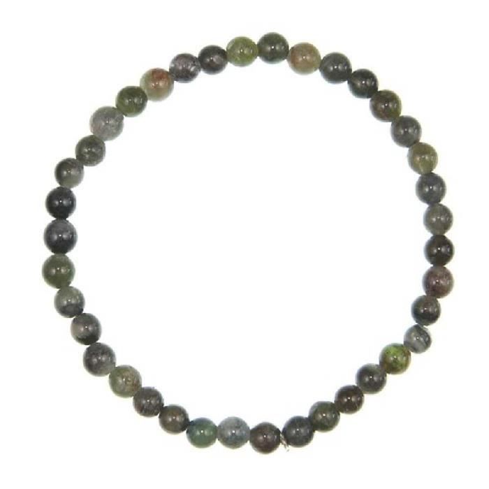 Naturosphère - Bracelet en tourmaline verte - perles rondes - Perle 6 mm Naturosphère - Bracelet en tourmaline verte - perles rondes - Perle 6 mm