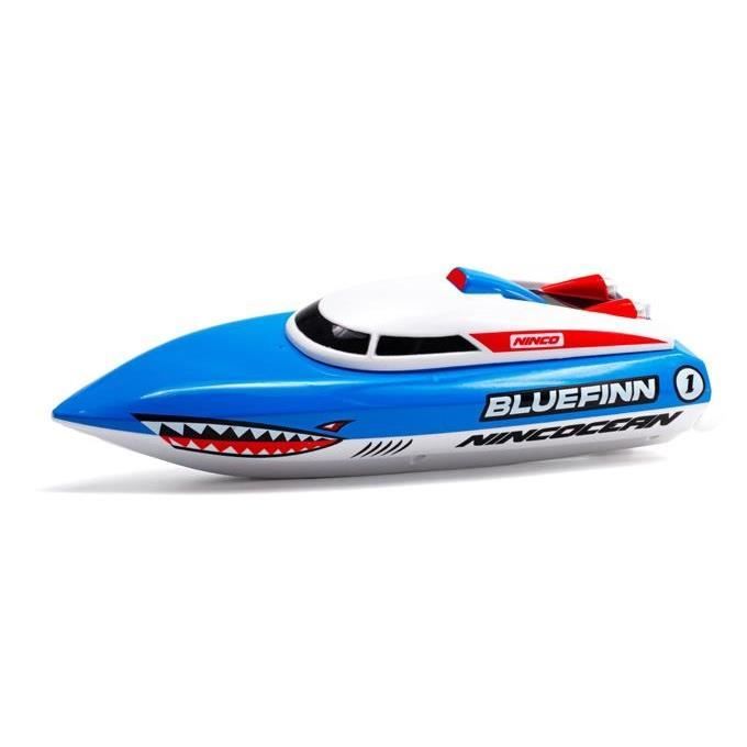 Bateau télécommandé - NINCO - NINCOCEAN BLUEFINN - 2 canaux - Moteur électrique - 240 mm profondeur