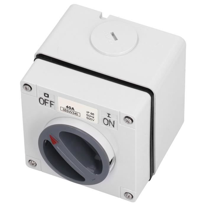 Lot De 2 Interrupteurs En Ligne Étanches IP67 - 12V 30A - Pour Camping, Piscine, Éclairage Extérieur - Installation Facile Sans Soudure