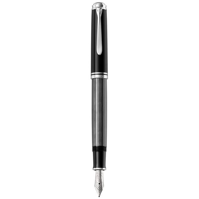 Stylo Plume PELIKAN M400 Résine Noire - Plume Or 14K Extra Fine - Occasion