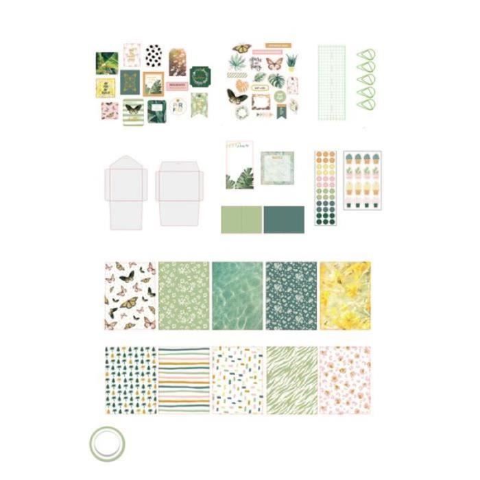 STICKER SCRAPBOOKING 1 ensemble autocollant créatif belle mode