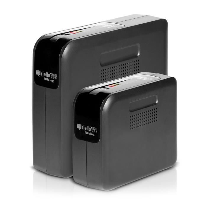 Onduleur externe RIELLO IDG 400 – 400 VA – 240W – 4 prises – Noir