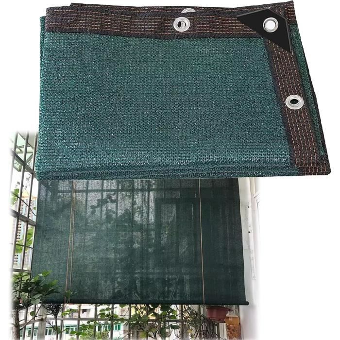 Filet D'ombrage En Polyéthylène Résistant Aux UV - Avec œillets - Protection Solaire 70-90% - Pour Jardin, Terrasse