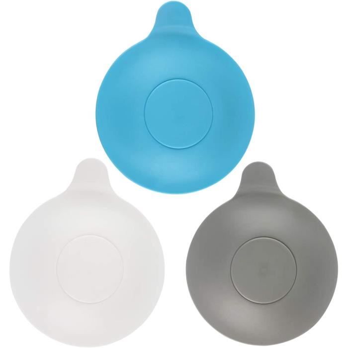 Lot De 3 Bouchons D'évacuation En Silicone Universels - 15cm - Pour évier, Baignoire, Lavabo - 4