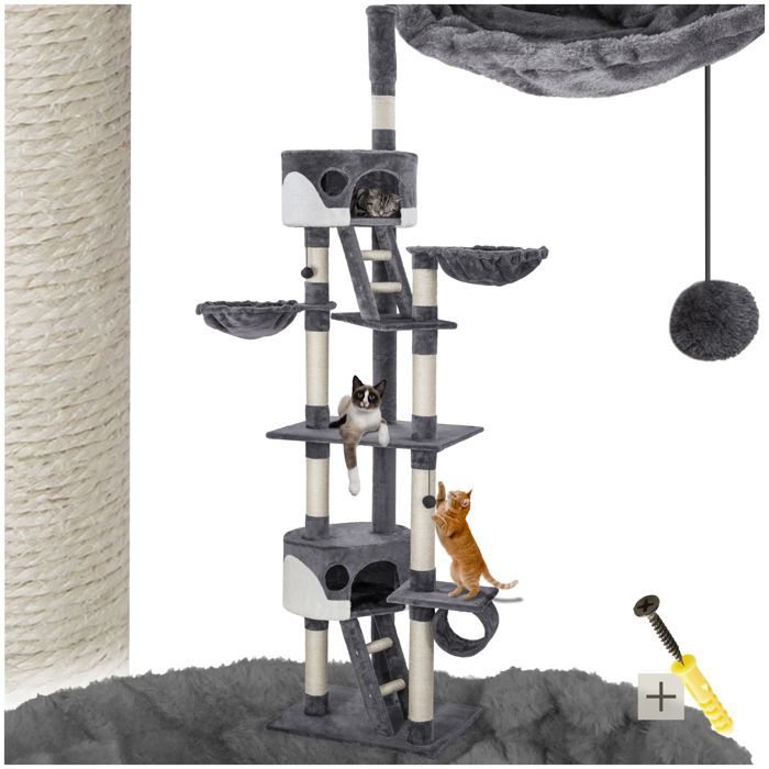 Arbre A Chat Du Sol Au Plafond Pas Cher Arbre A Chat Plafond Achat Vente Pas Cher
