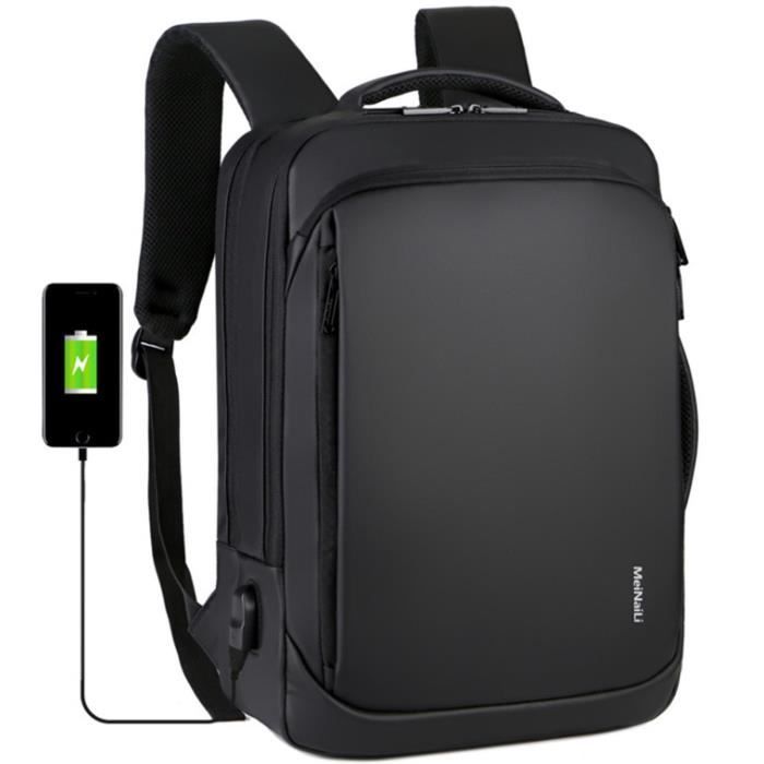 TD Sac a Dos Ordinateur Portable 12 16 Pouces avec USB Charging Port pour Universite d affaires Fonctionnel Knapsack Backpack
