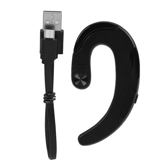 TMISHION casque Bluetooth Oreillette Bluetooth à conduction osseuse