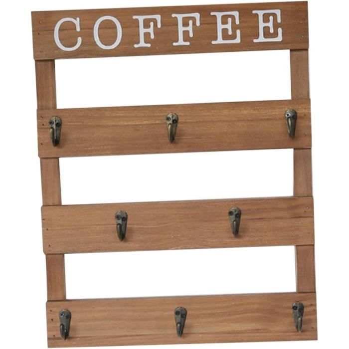 porte gobelet en bois