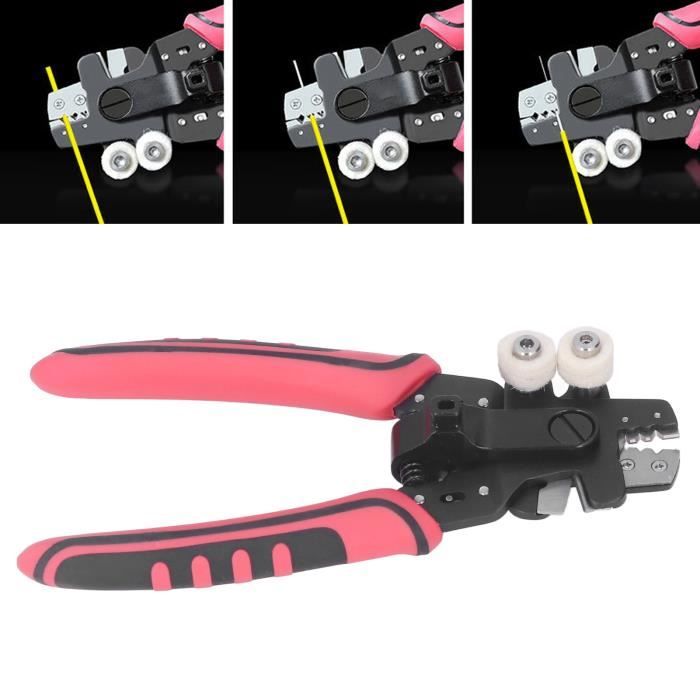 Pince à Dénuder Universelle DXIA - Pour Câbles Coaxiaux Et Réseau - Réglable 3,5-9mm