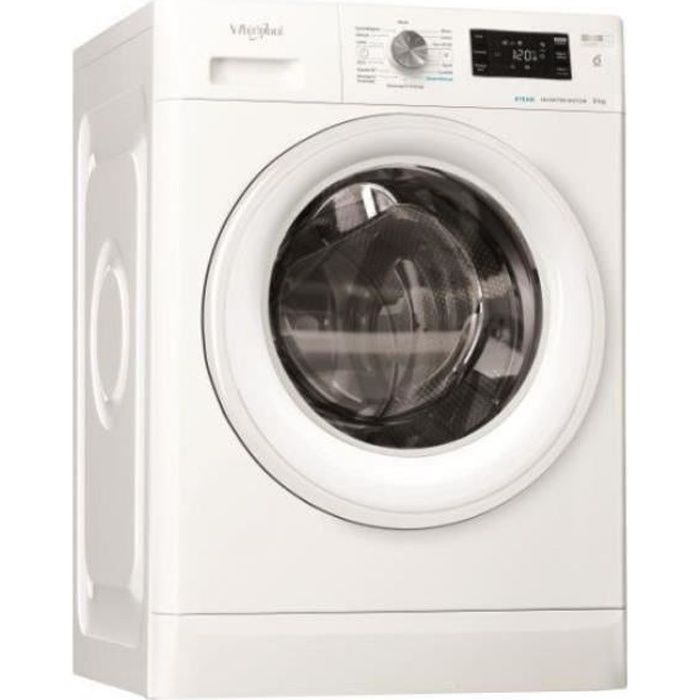 Lave Linge FFBS9448WVFR WHIRLPOOL - 9kg - 1400 trs/min - Whirlpool