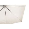 Parasol LED déporté - SOLENZARA  - Concept Usine - toile carrée - 3 x 3 m - couleur Ecru-1