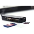 Lecteur de carte mémoire USB 2.0 4 ports Noir-1